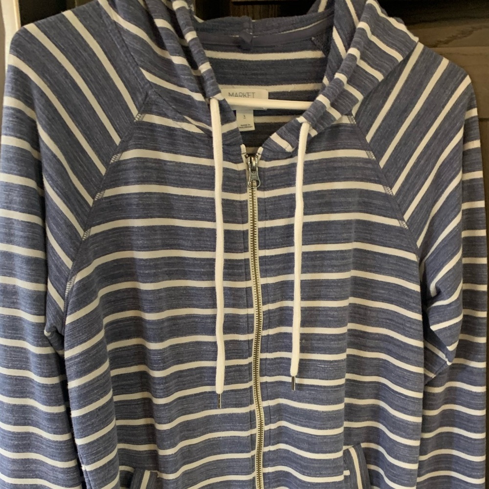 ~ MARKET SPRUCE ~ Zip Up Hoodie